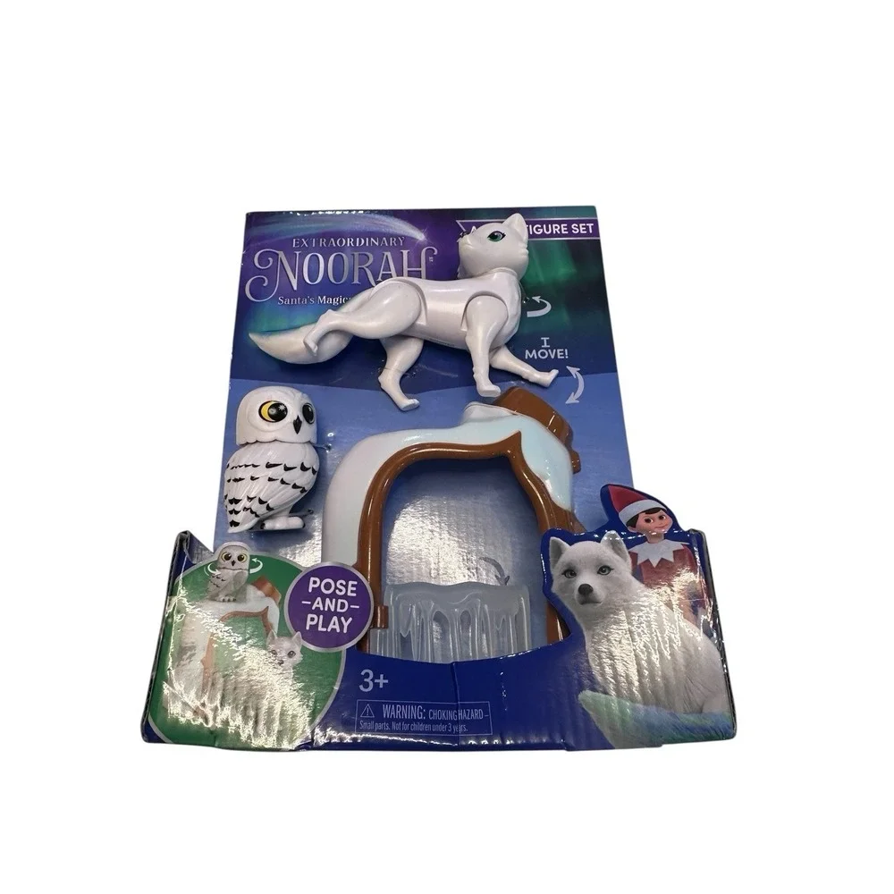 Elf On‎ The Shelf Extraordinary Noorah Santas Magical Arctic Fox Action - Set